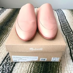 Made well, Size 9 loafer mule, Gentle Blush